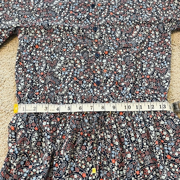 MICHAEL Michael Kors Long Sleeve Paisley Print Maxi Dress. Size 0. - Picture 14 of 16